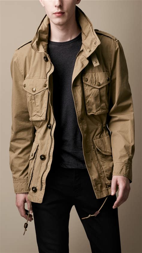 burberry brit olive field jacket|burberry cashmere cape jacket.